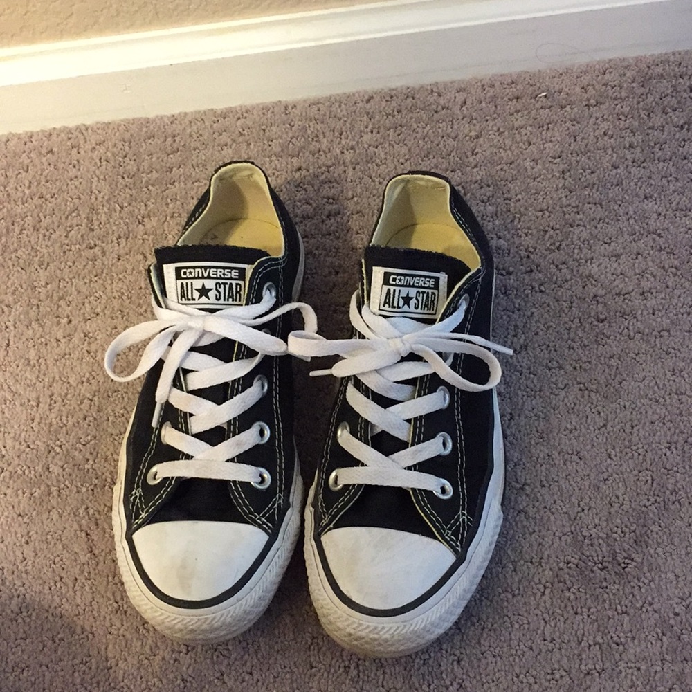 Black Converse All Star Like New Condition!